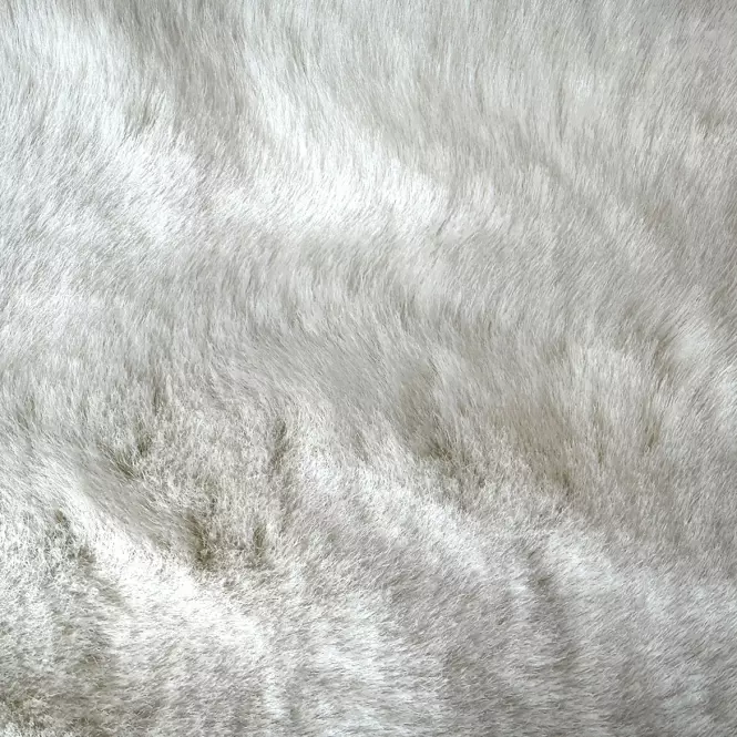 Koberec Carmen Rabbit Fur 1,2/1,7 RS-TM-1 biely