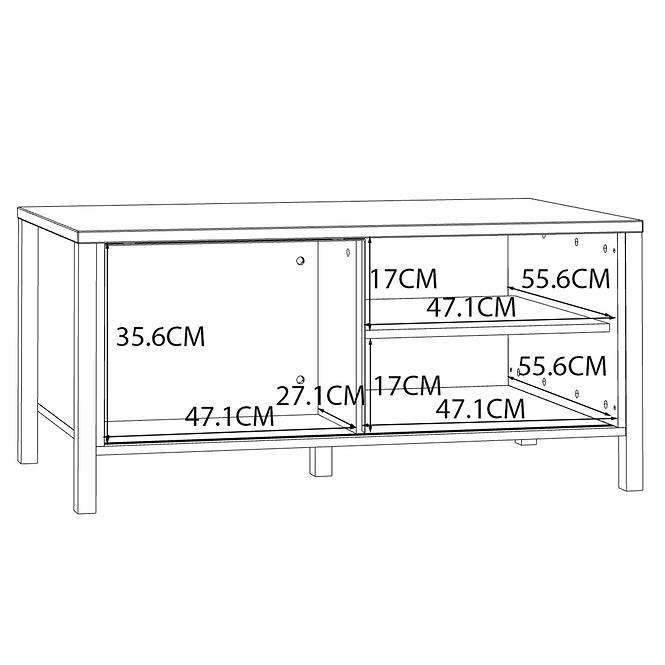 Konferenčný stolík Alanya CFTT5161-M635