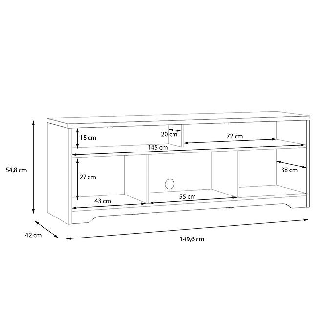 TV stolík Jodaki JDKT121-D89