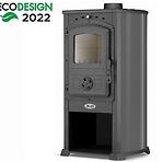 Krbové kachle Modena čierne 7,3 kW