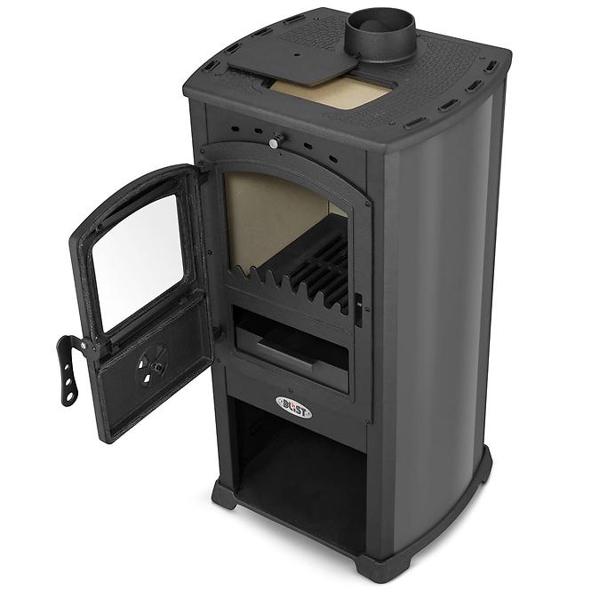 Krbové kachle ZAR čierne 7,5 kW