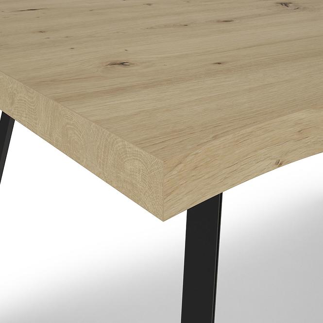 Stôl Log TB 90x180 artisan/čierny
