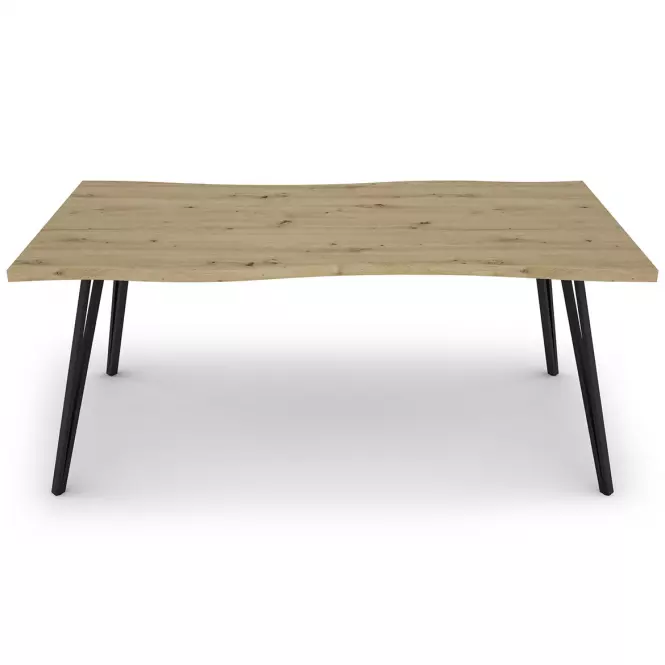 Stôl Log TB 90x180 artisan/čierny