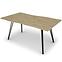 Stôl Log TB 90x160-200 artisan/čierny,3