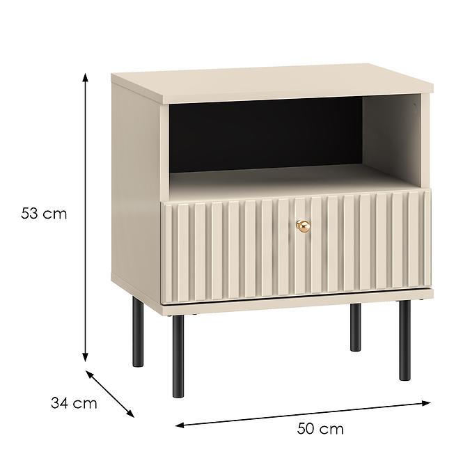 Nočný stolík Sophie 07 cashmere,4