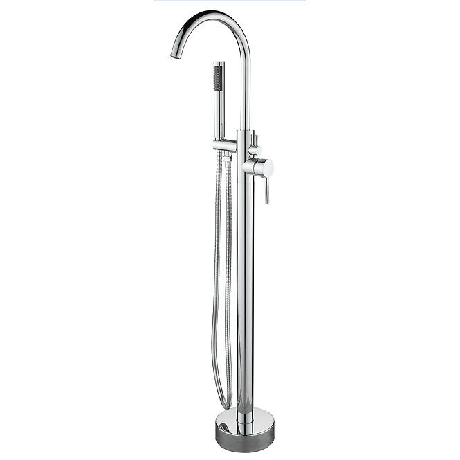 Batéria vaňová voľne stojaca Evra chróm