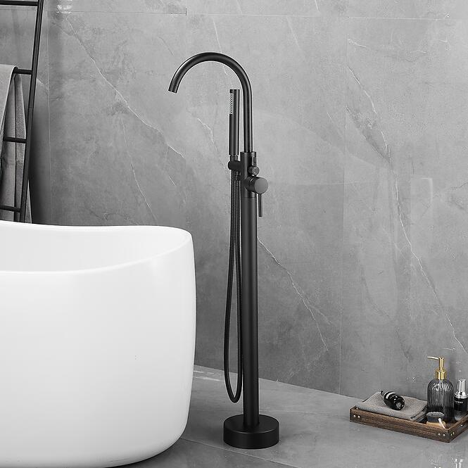 Batéria vaňová voľne stojaca Evra čierna,3