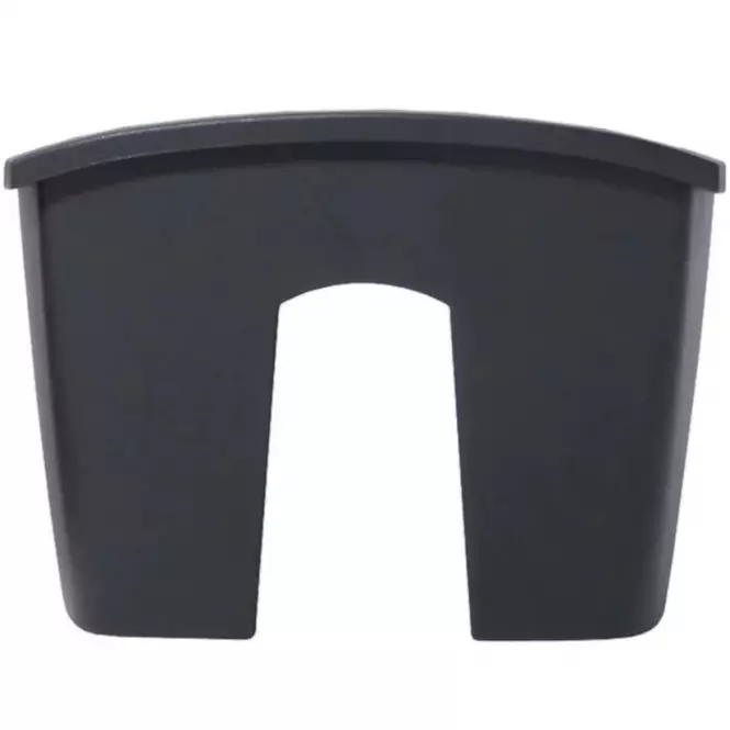 Kvetináč na zábradlie Crown  DCRO400 14022 S433 antracit