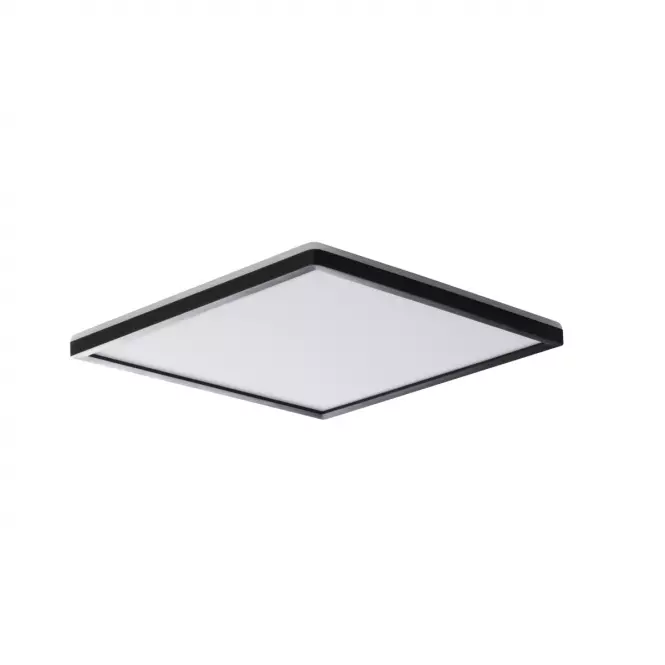 King Berry Plafon LED čierny štvorec 17,5W