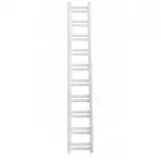 Kúpeľňový radiátor Łezka Retro ŁR 20/30 1840x300 mm biela