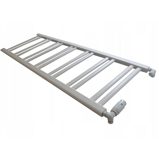 Kúpeľňový radiátor Łezka Retro ŁR 14/40 1280x440 mm biela