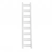 Kúpeľňový radiátor Łezka Retro ŁR 16/40 1450x440 mm biela