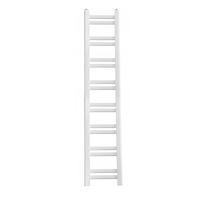 Kúpeľňový radiátor Łezka Retro ŁR 16/40 1450x440 mm biela