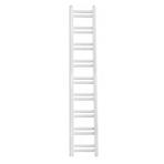 Kúpeľňový radiátor Łezka Retro ŁR 18/40 1640x440 mm biela