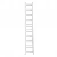 Kúpeľňový radiátor Łezka Retro ŁR 20/40 1840x440 mm biela