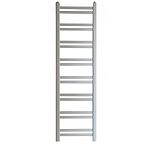 Kúpeľňový radiátor Łezka Retro ŁR 16/50 1450x540 mm biela