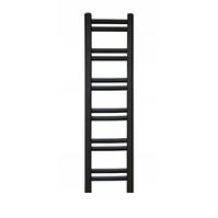 Kúpeľňový radiátor Łezka Retro ŁR 12/30 1100x300 mm čierna