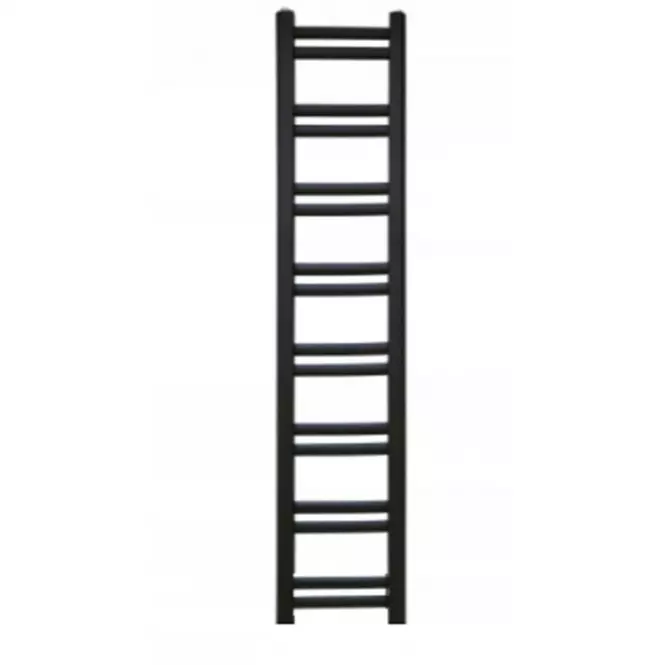 Kúpeľňový radiátor Łezka Retro ŁR 16/30 1450x300 mm čierna