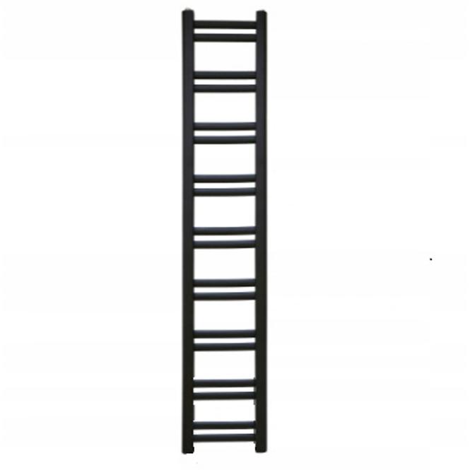 Kúpeľňový radiátor Łezka Retro ŁR 18/30 1650x300 mm čierna