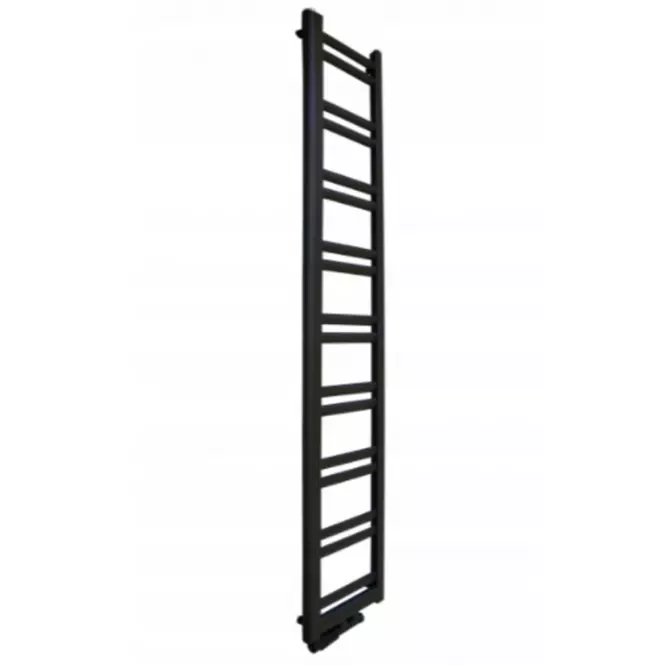 Kúpeľňový radiátor Łezka Retro ŁR 18/30 1650x300 mm čierna