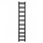 Kúpeľňový radiátor Łezka Retro ŁR 20/30 1840x300 mm čierna