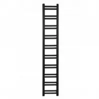 Kúpeľňový radiátor Łezka Retro ŁR 20/30 1840x300 mm čierna