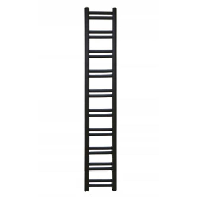 Kúpeľňový radiátor Łezka Retro ŁR 20/30 1840x300 mm čierna