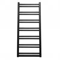 Kúpeľňový radiátor Łezka Retro ŁR 14/40 1280x440 mm čierna