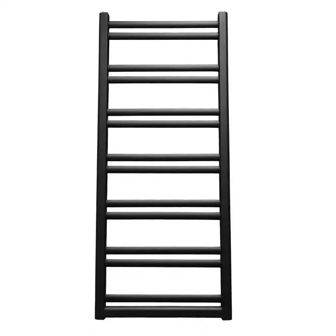 Kúpeľňový radiátor Łezka Retro ŁR 14/40 1280x440 mm čierna