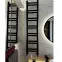Kúpeľňový radiátor Łezka Retro ŁR 14/40 1280x440 mm čierna,3