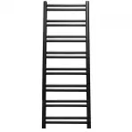 Kúpeľňový radiátor Łezka Retro ŁR 16/40 1450x440 mm čierna