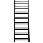 Kúpeľňový radiátor Łezka Retro ŁR 16/40 1450x440 mm čierna