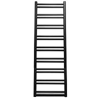 Kúpeľňový radiátor Łezka Retro ŁR 18/40 1640x440 mm čierna