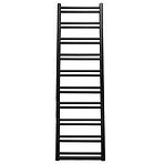 Kúpeľňový radiátor Łezka Retro ŁR 20/40 1840x440 mm čierna