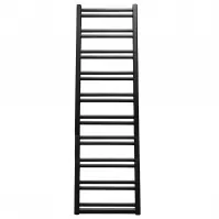 Kúpeľňový radiátor Łezka Retro ŁR 20/40 1840x440 mm čierna