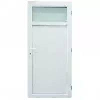 Dvere vchodové D33 90P biele