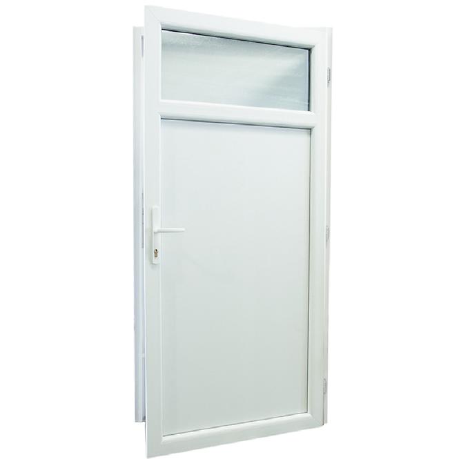 Dvere vchodové D33 90P biele