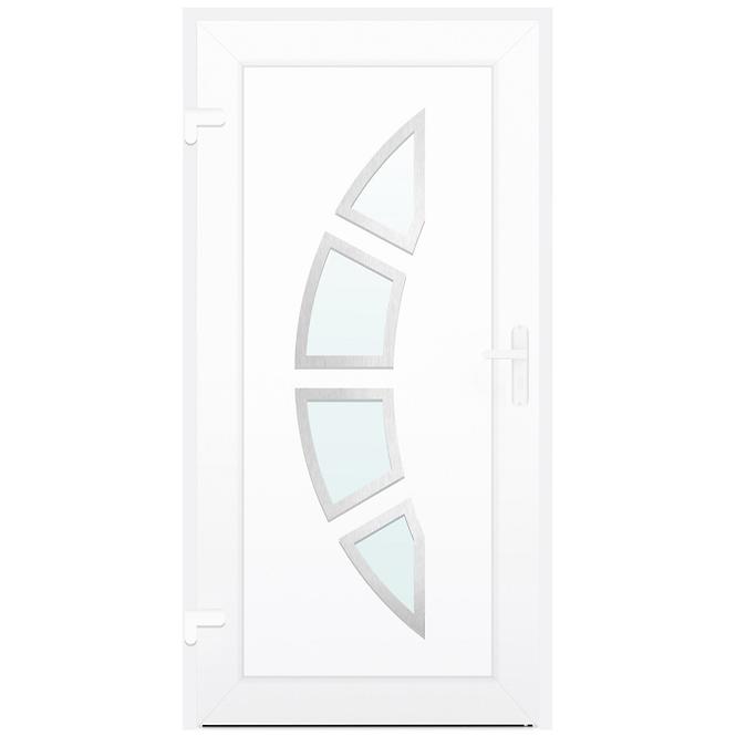 Dvere vchodové D15 90L biele