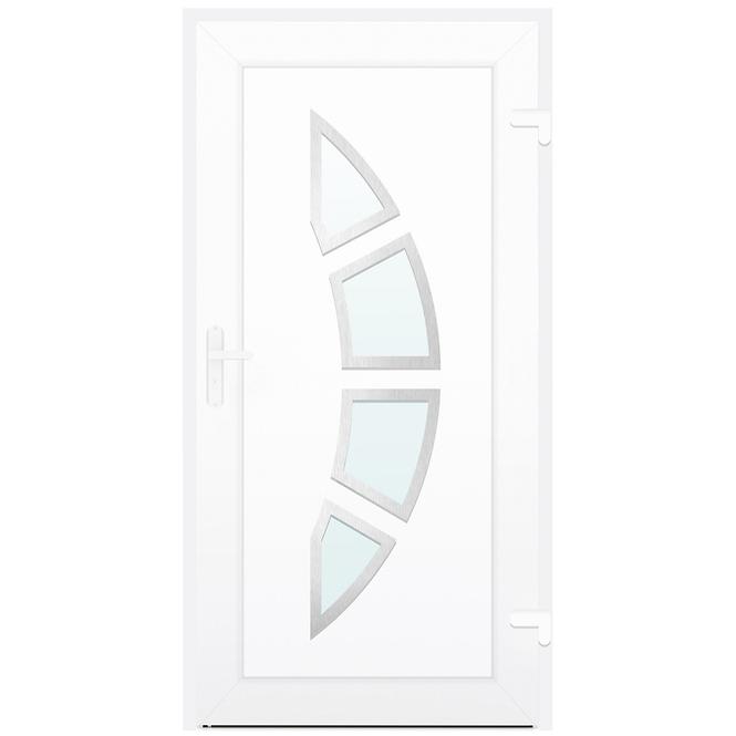 Dvere vchodové D15 90P biele