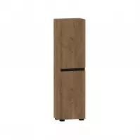 Vysoká skrinka do kúpeľne Ajs 40 2D nohy Dub Craft