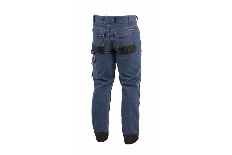 EMS ochranné nohavice modré džínsy S (48)