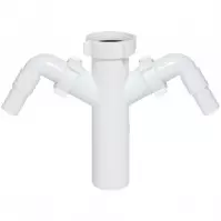 Konektor sifonu GW 1 1/2˝ x fi 40 mm