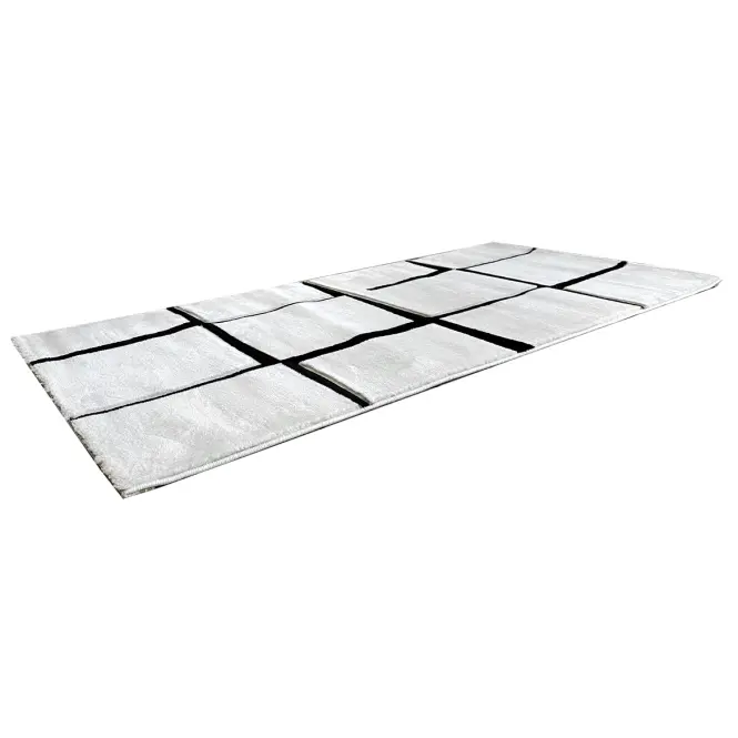 Koberec Modern 1,2/1,7 E782A biela,3