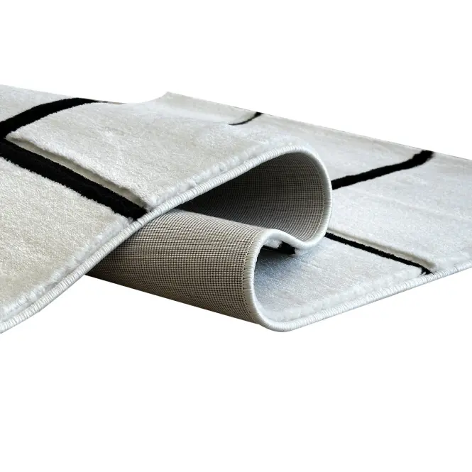 Koberec Modern 1,2/1,7 E782A biela,6