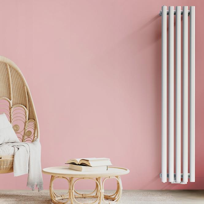 Kúpeľňový radiátor Lazur LA120/33 D5 1200x330 mm biela