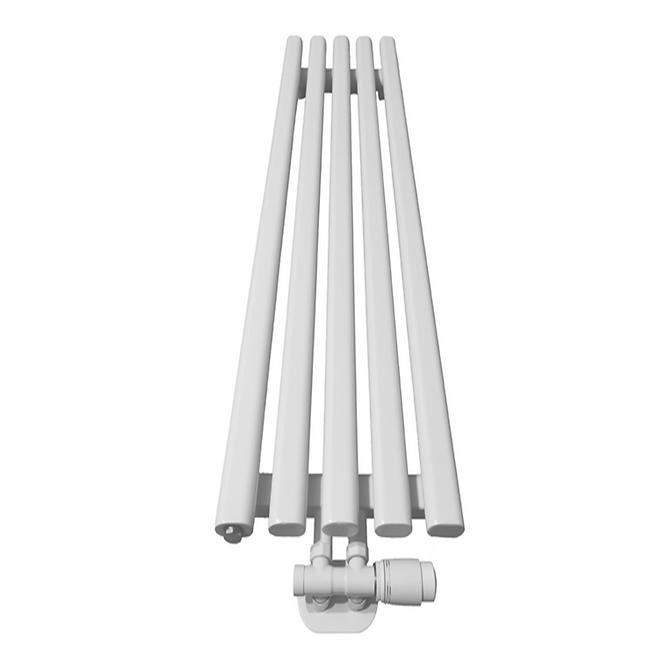 Kúpeľňový radiátor Lazur LA120/33 D5 1200x330 mm biela