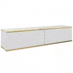 Skriňa RTV Oro 135 MDF biela