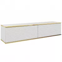 Skriňa RTV Oro 135 MDF biela