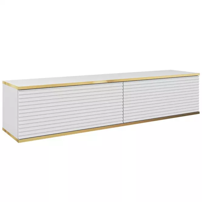Skriňa RTV Oro 135 MDF biela