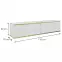 Skriňa RTV Oro 135 MDF biela,2